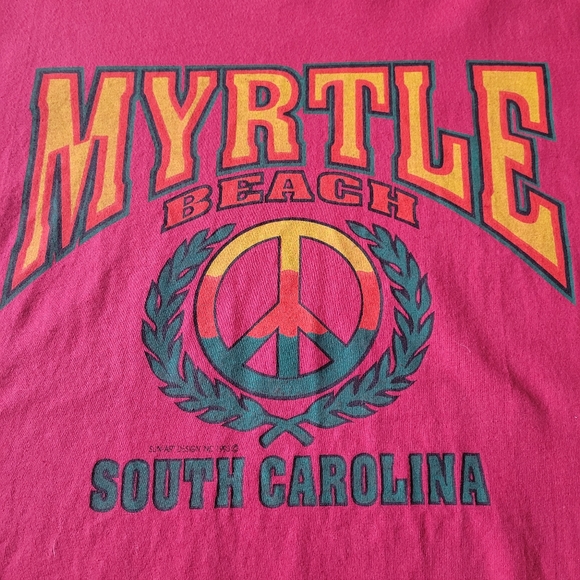 Vintage 1993 Myrtle beach t-shirt - Picture 2 of 4